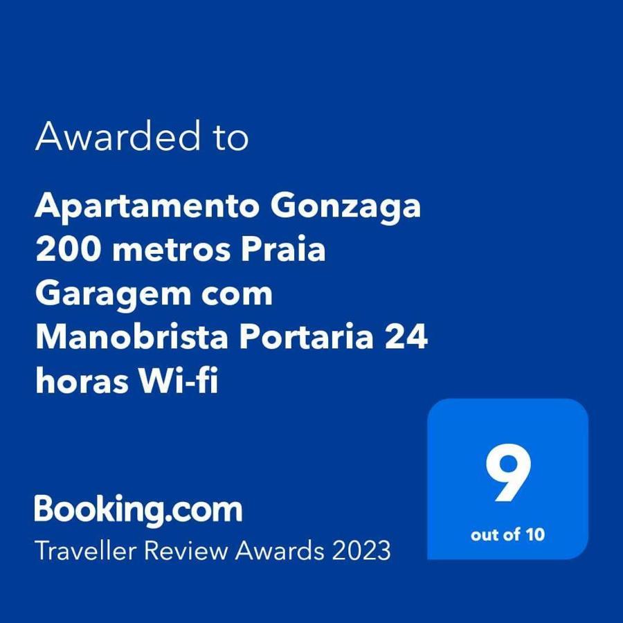 100 Mts Praia Roupa Cama Toalha Banho Wi-Fi Ar Condicionado Portaria 24 Horas Santos  Esterno foto