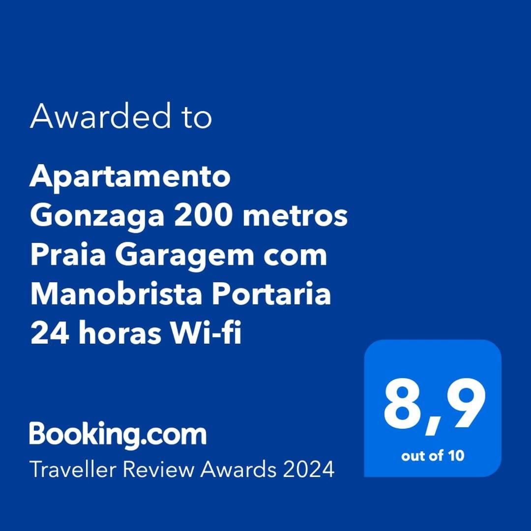 100 Mts Praia Roupa Cama Toalha Banho Wi-Fi Ar Condicionado Portaria 24 Horas Santos  Esterno foto